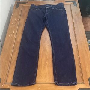 Patagonia Deep Blue Straight Jeans Size 6